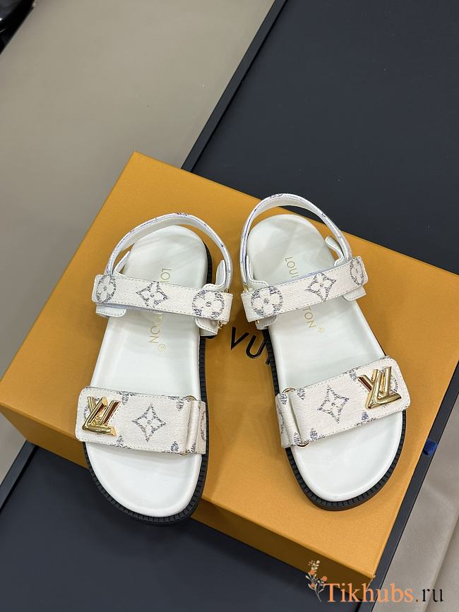 Louis Vuitton LV Sunset Comfort Flat Sandal - 1