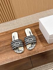 Dior Dway White Slides - 1