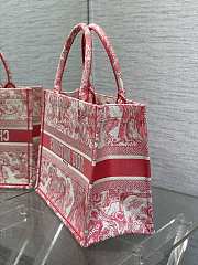 Dior Medium Dioriviera Book Tote Pink 36 x 27.5 x 16.5 cm - 4