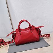 Balenciaga Neo Cagole XS Red Handbag 26x13x18cm - 4