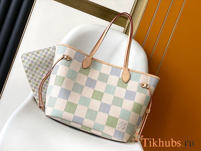 Louis Vuitton LV Neverfull MM Pistachio 31 x 28 x 14 cm - 1