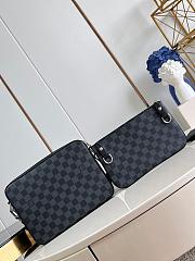 Louis Vuitton LV Trio Messenger Damier Graphite 25 x 18.5 x 7 cm - 4