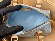 Louis Vuitton LV Nano Speedy Bag Blue 16 x 10 x 7.5 cm - 5