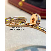 Cartier Juste Un Clou Bracelet with Diamonds Gold - 4