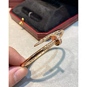 Cartier Juste Un Clou Bracelet with Diamonds Gold - 3