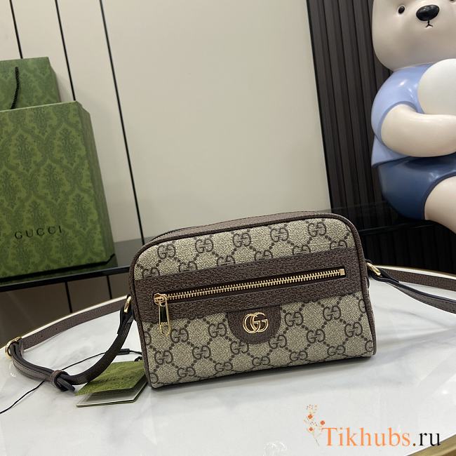 Gucci Ophidia GG Super Mini Shoulder Bag 18x14x5cm - 1