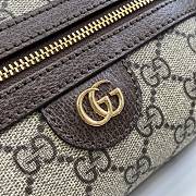 Gucci Ophidia GG Super Mini Shoulder Bag 18x14x5cm - 4