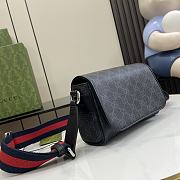 Gucci GG Super Mini Bag Black 17.5x13.5x6.5cm - 5