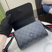 Gucci GG Super Mini Bag Black 17.5x13.5x6.5cm - 2