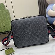 Gucci Small GG Crossbody Bag Black 23x18x12cm - 5