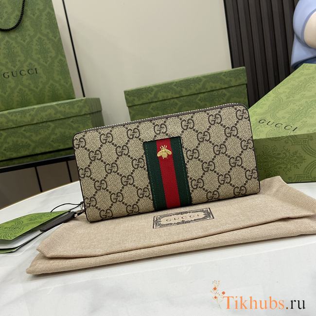 Gucci Round Wallet Sherry Line 19x10x2.5cm - 1