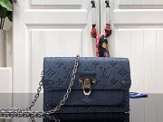 Louis Vuitton LV Vavin Chain Wallet Navy Blue 19x12.5x4cm - 1