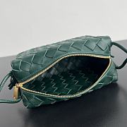 Bottega Veneta Mini Loop Camera Bag Dark Green 17x10x6cm - 6