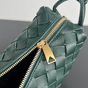 Bottega Veneta Mini Loop Camera Bag Dark Green 17x10x6cm - 3