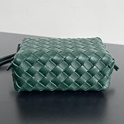 Bottega Veneta Mini Loop Camera Bag Dark Green 17x10x6cm - 2