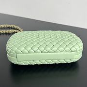 Bottega Veneta Knot With Chain Mint Bag 19x11.5x5cm - 6