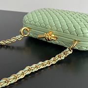 Bottega Veneta Knot With Chain Mint Bag 19x11.5x5cm - 4