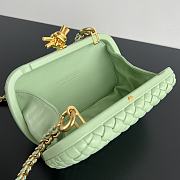 Bottega Veneta Knot With Chain Mint Bag 19x11.5x5cm - 3