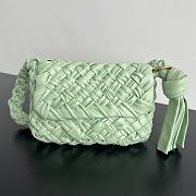 Bottega Veneta Kalimero Città Mint 25x18x5.5cm - 1