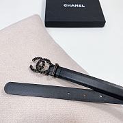 Chanel Black Belt 2cm 03 - 3