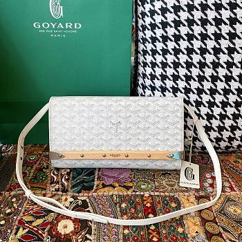 Goyard Goyardine Monte Carlo Bois White 30x16.5cm