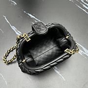 Bottega Veneta Black Lauren 1980 Clutch Black 31cm - 5