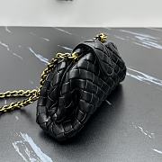 Bottega Veneta Black Lauren 1980 Clutch Black 31cm - 3