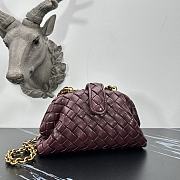 Bottega Veneta Lauren 1980 Clutch Red 31cm - 3