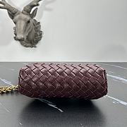 Bottega Veneta Lauren 1980 Clutch Red 31cm - 4