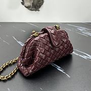 Bottega Veneta Lauren 1980 Clutch Red 31cm - 5