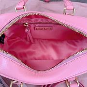 Miu Miu Arcadie Leather Bag Pink 23x10x8cm - 6