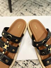 Celine Brown Black Sandal - 4