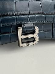 Balenciaga Mini Hourglass Bag Navy Blue 19cm - 3