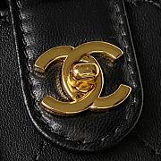 Chanel Vanity Case Black 9.5x10.5x7cm - 6