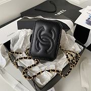 Chanel Vanity Case Black 9.5x10.5x7cm - 2