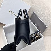 Dior Book Tote East West Blue 27x14x11cm - 6