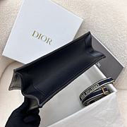 Dior Book Tote East West Blue 27x14x11cm - 5