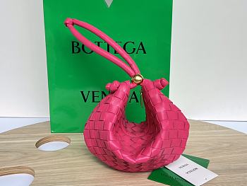 Bottega Veneta Small Turn Pouch Pink 29x3x19cm