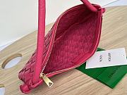 Bottega Veneta Small Turn Pouch Pink 29x3x19cm - 5