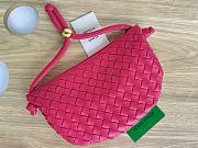 Bottega Veneta Small Turn Pouch Pink 29x3x19cm - 4