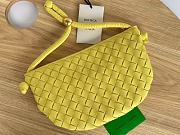 Bottega Veneta Small Turn Pouch Yellow 29x3x19cm - 3