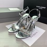 Tom Ford Sandals Silver Heel 10.5cm - 3