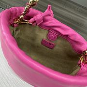 Loewe Mini Flamenco Clutch Bag Pink 23.9x18x9cm - 6