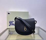 Burberry Medium Rocking Horse Black Bag 26x9.5x20.5cm - 1