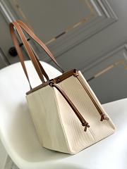 Loewe Cushion Tote Bag Canvas Leather 35x27x19cm - 2