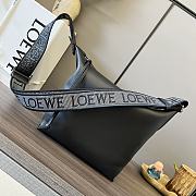 Loewe Small Cubi Crossbody Bag Black 29.5x22x10.5cm - 1