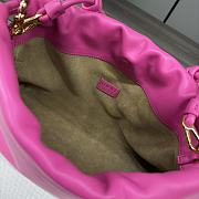 Loewe Flamenco Purse Bag Mellow Pink Lambskin 30x20x10.5cm - 2