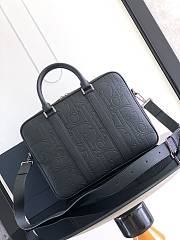 Dior Briefcase Black Gravity Leather 37 x 28 x 6 cm - 2