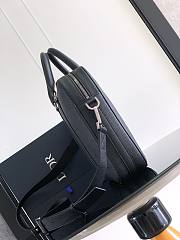 Dior Briefcase Black Gravity Leather 37 x 28 x 6 cm - 3