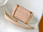 Louis Vuitton LV New Wave PM Chain Bag Rose Pink 21x12x9cm - 4